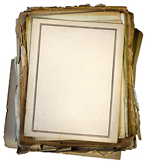 Image showing Old documents