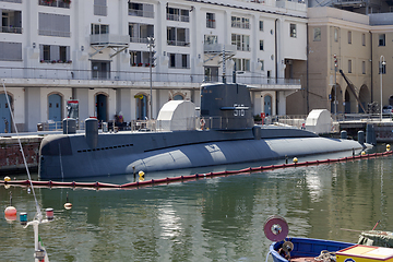 Image showing Italian Navy Nazario Sauro class submarine