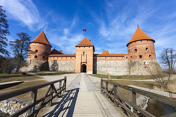 Image showing Trakai Island Castle, Lithuania.