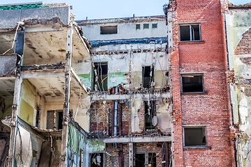 Image showing Demolished Building