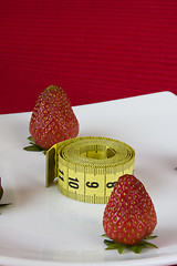 Image showing Strawberry in a plate