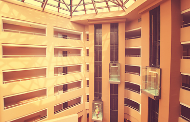 Image showing interior of a modern hotel resort