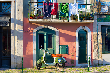 Image showing Sharming Lisbon Old Town street