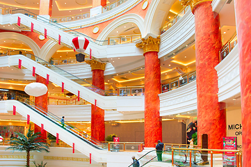 Image showing Global Harbour shopping mall, Shanghai