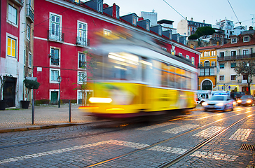 Image showing Lisbon tram, Portugal