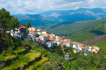 Image showing Mountains village view, Portugal