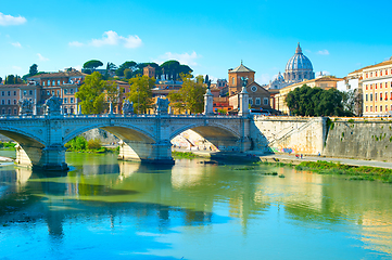 Image showing Rome cityscape, Italy