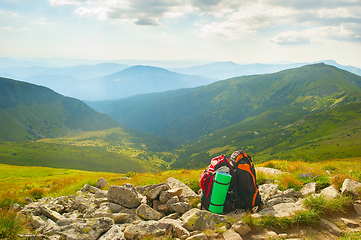 Image showing To the mountains together