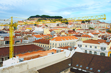 Image showing Lisbon Old Twon renovation, Portugal