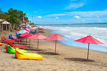 Image showing Bali ocean beach, Indonesia