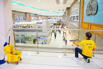 Image showing Airport cleaning service