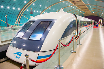 Image showing Shanghai Maglev train, China