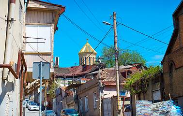 Image showing Tbilsi slum street