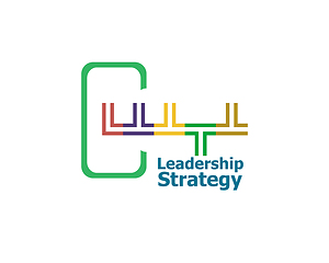 Image showing text Leadership Strategy. Flat designed for graphic and web design