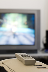 Image showing TV remote control