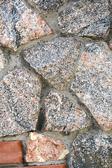 Image showing Details of stone texture, vintage stone background.