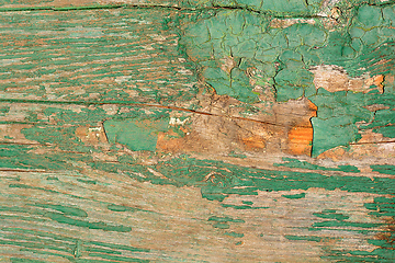 Image showing Texture of grunge wood background closeup