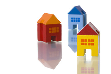 Image showing Toy houses