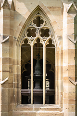 Image showing window of the monastery Maulbronn south Germany