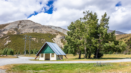 Image showing Landscape scenery in south New Zealand