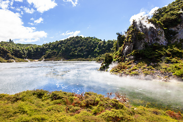 Image showing volcanic activities at waimangu