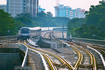 Image showing Metro train Singapore