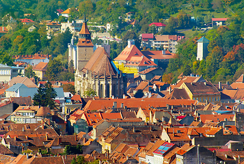 Image showing Brasov Old Town skyline. Romania