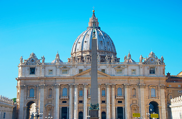 Image showing St. Peter\'s Basilica. Vatican. Rome