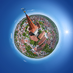 Image showing little planet from Weissach Germany