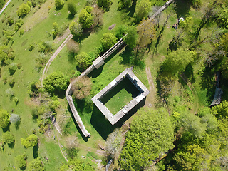 Image showing castle ruin at Albeck south Germany