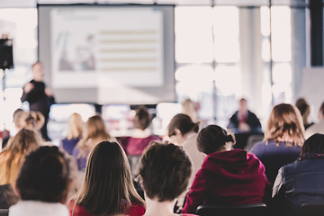 Image showing Audience in the lecture hall.