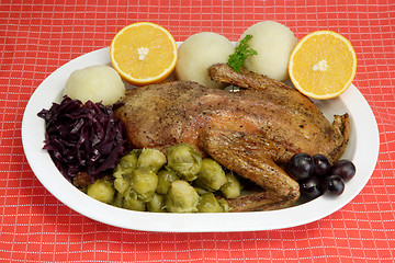 Image showing Duck dinner_6