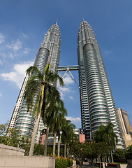 Image showing Petronas Towers in Kuala Lumpur