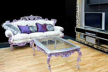 Image showing Luxury living room
