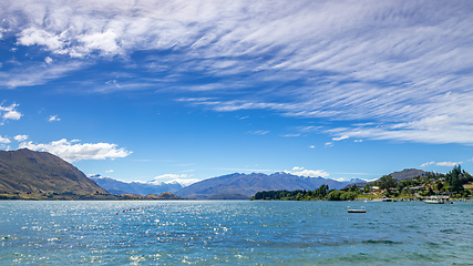 Image showing lake Wanaka; New Zealand south island