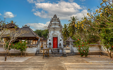 Image showing Small Hindu Temple, Nusa penida island, Bali Indonesia