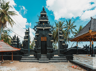 Image showing Small Hindu Temple, Nusa penida island, Bali Indonesia