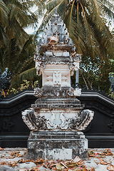 Image showing Small Hindu Temple, Nusa penida island, Bali Indonesia