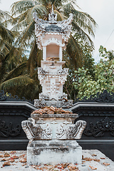 Image showing Small Hindu Temple, Nusa penida island, Bali Indonesia