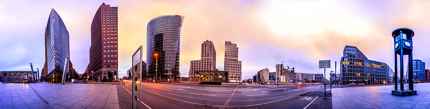 Image showing The Potsdammer Platz in Berlin, Germany