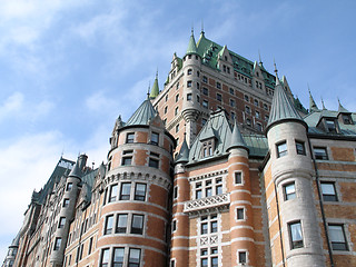 Image showing chateau frontenac, quebec, canada