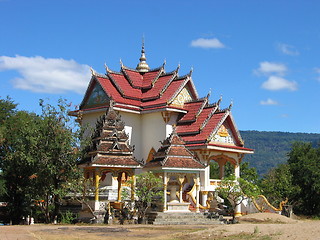 Image showing Buddhist temple. Laos