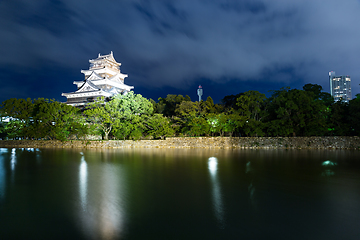 Image showing Hiroshima castle in Japan