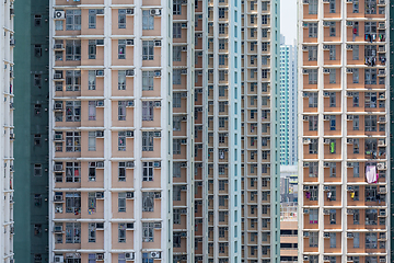 Image showing Apartment building facade