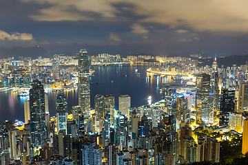 Image showing Hong Kong skyline