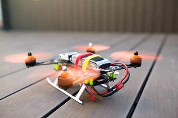 Image showing Drone prepare to fly