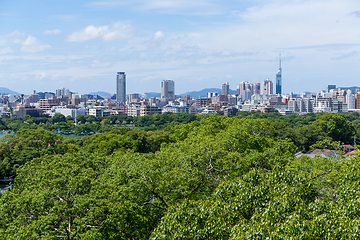 Image showing Fukuoka cityscape