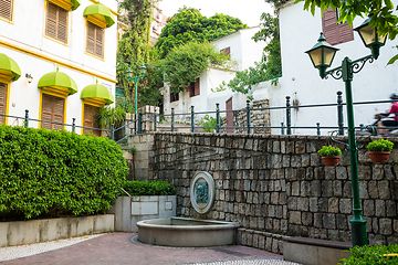 Image showing Old Macau town