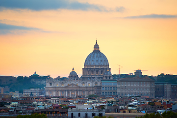 Image showing  St Peter Cathedral, Vatican, Rome
