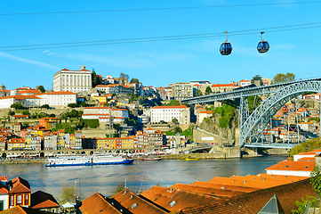 Image showing Porto Old Town skyline, Portugal